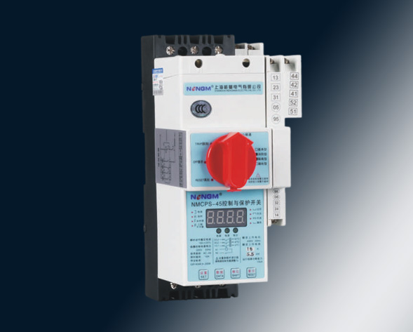 NMCPS控制與保護(hù)開(kāi)關(guān)系列產(chǎn)品，主要適用于交流50Hz，額定電壓400V，額定電流自0.16A至125A電路中。用于接通、承載和分?jǐn)嗾l件下包括規(guī)定的過(guò)載條…